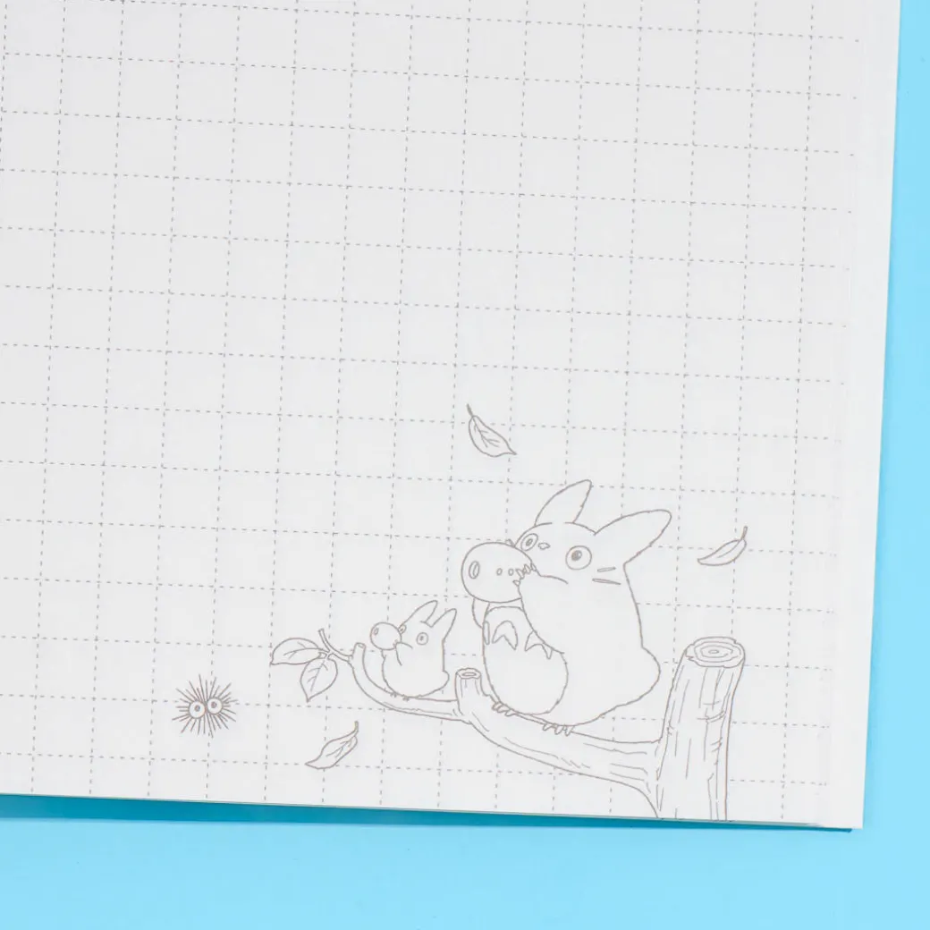 My Neighbor Totoro Apple B6 Graph Paper Notebook