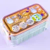 My Neighbor Totoro Autumn Picnic Double Layer Bento Box Set