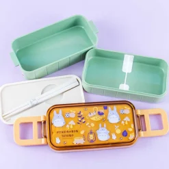 My Neighbor Totoro Autumn Picnic Double Layer Bento Box Set