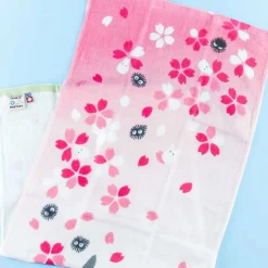 My Neighbor Totoro Bath Towel - Totoro & Sakura