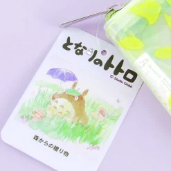 My Neighbor Totoro Clear Pencil Case - Soot Sprites & Leaves