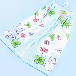 My Neighbor Totoro Clover Day Wrap Towel With Buttons
