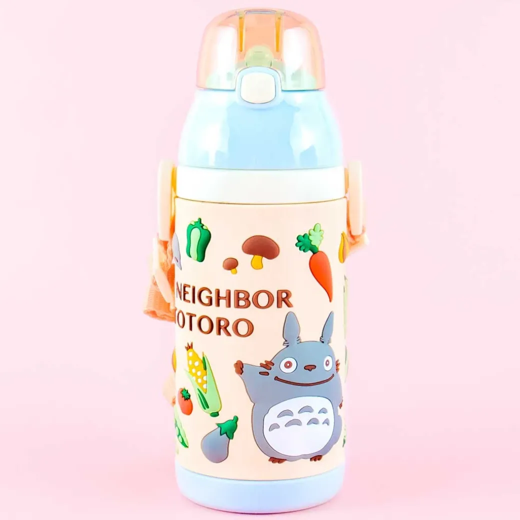 My Neighbor Totoro 3D Vegetables Stainless Steel Bottle