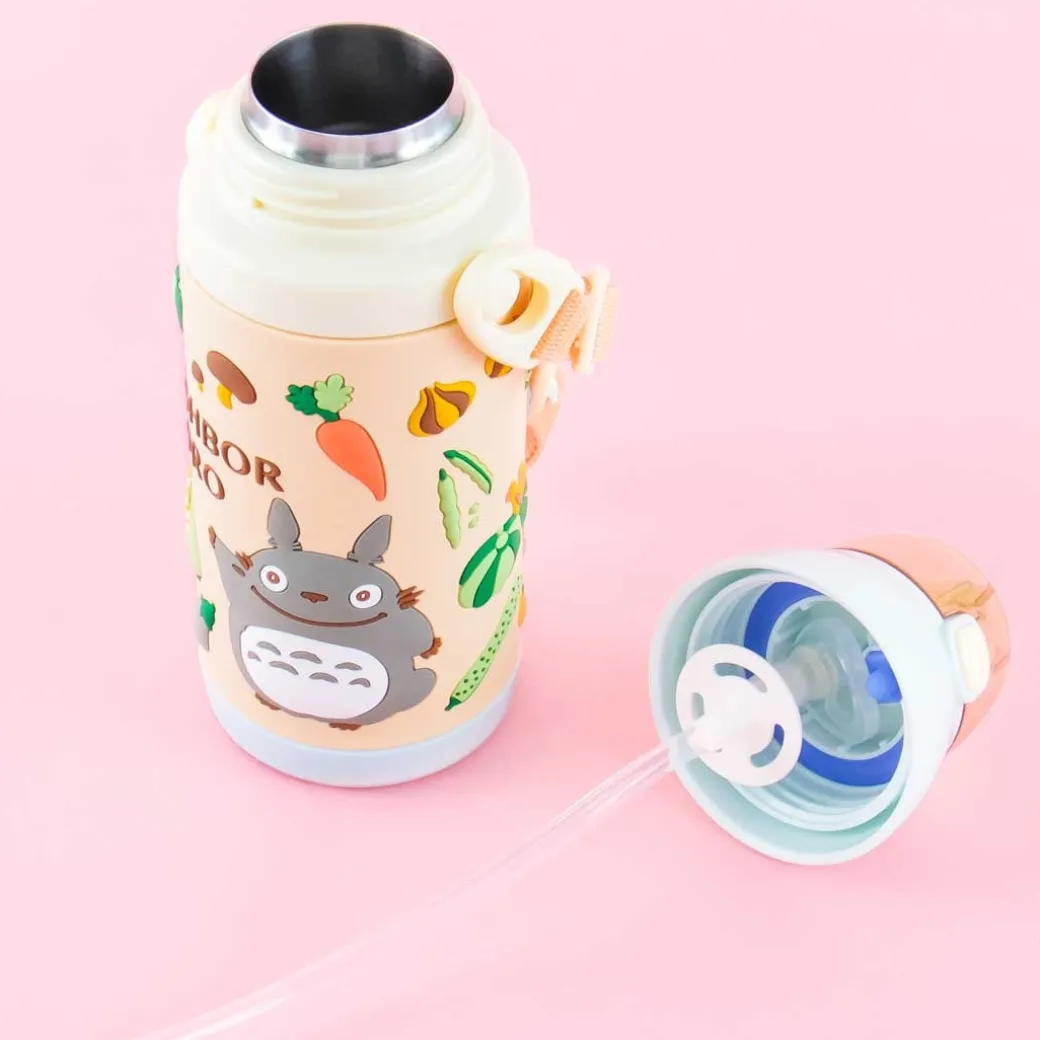 My Neighbor Totoro 3D Vegetables Stainless Steel Bottle