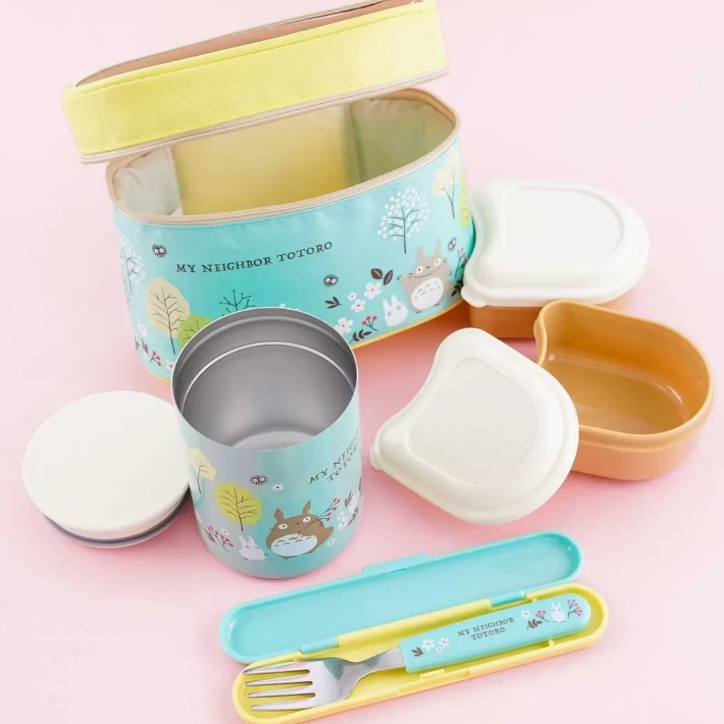 My Neighbor Totoro Forest Stainless Thermal Lunch Box Set
