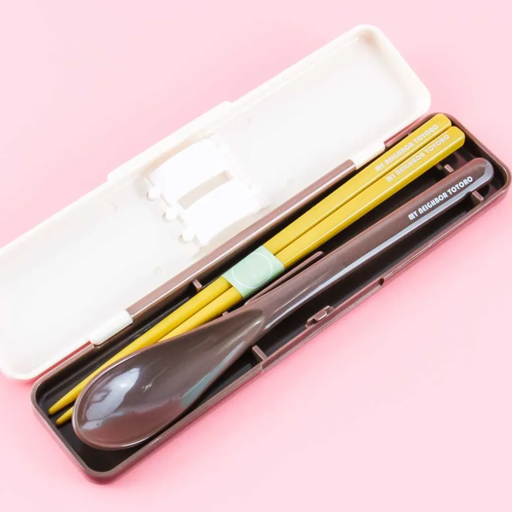 My Neighbor Totoro Fun Chopsticks Set - Totoro & Chibi-Totoro