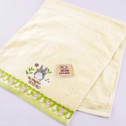 My Neighbor Totoro Green Leaf Long Towel
