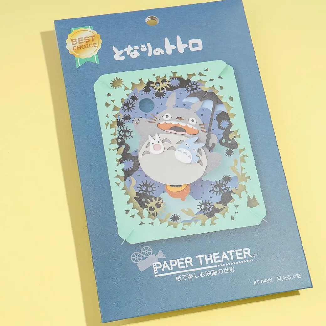 My Neighbor Totoro Moonlit Sky Paper Theater Decor