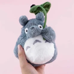 My Neighbor Totoro Otedama Plushie - Totoro & Soot Sprite / Medium