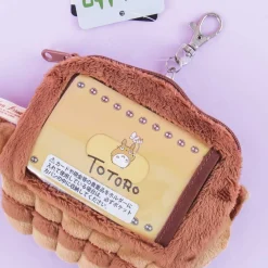 My Neighbor Totoro Plushie Card Case & Charm - Catbus