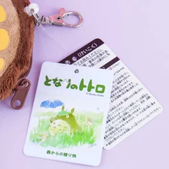 My Neighbor Totoro Plushie Card Case & Charm - Catbus