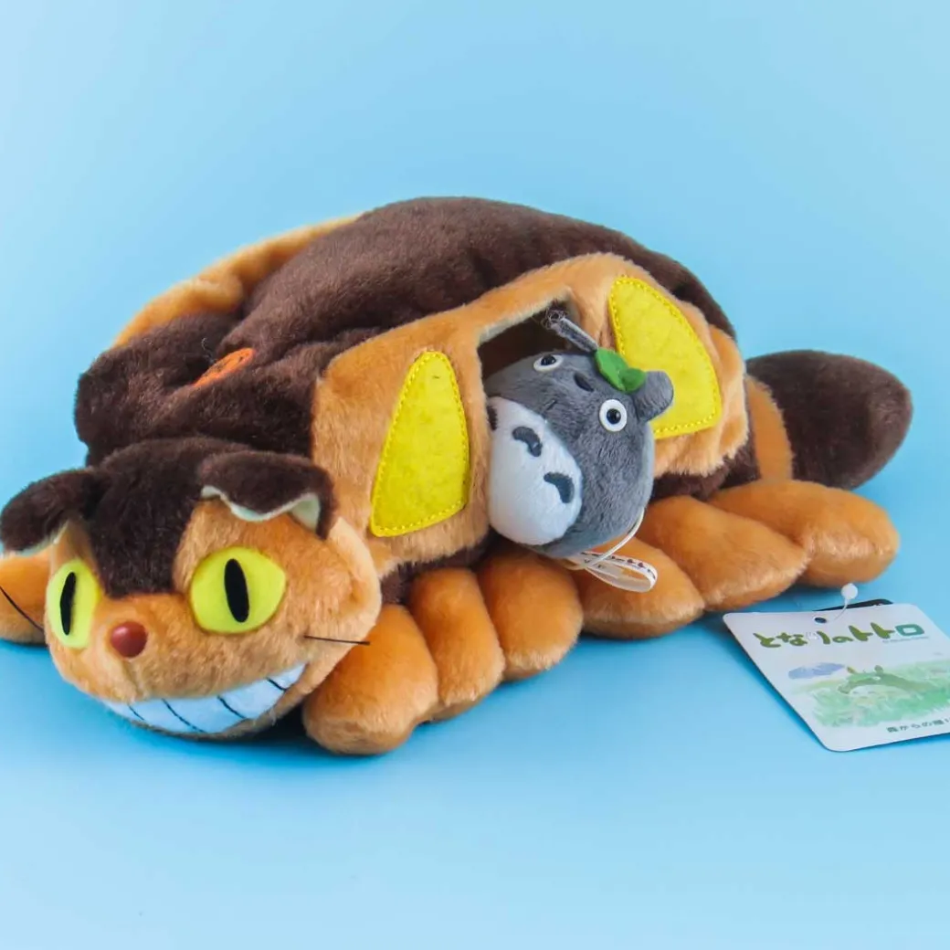 My Neighbor Totoro Plushie - Catbus & Totoro / Mini