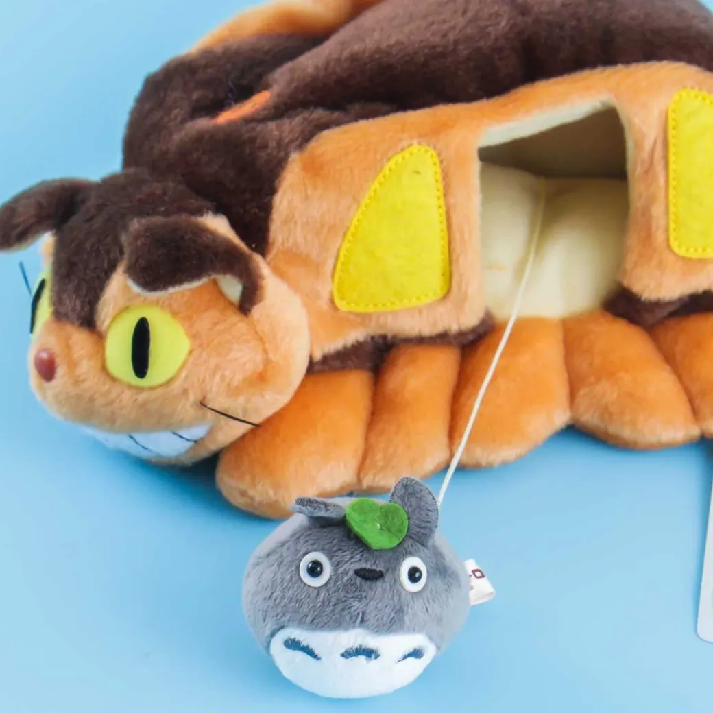 My Neighbor Totoro Plushie - Catbus & Totoro / Mini