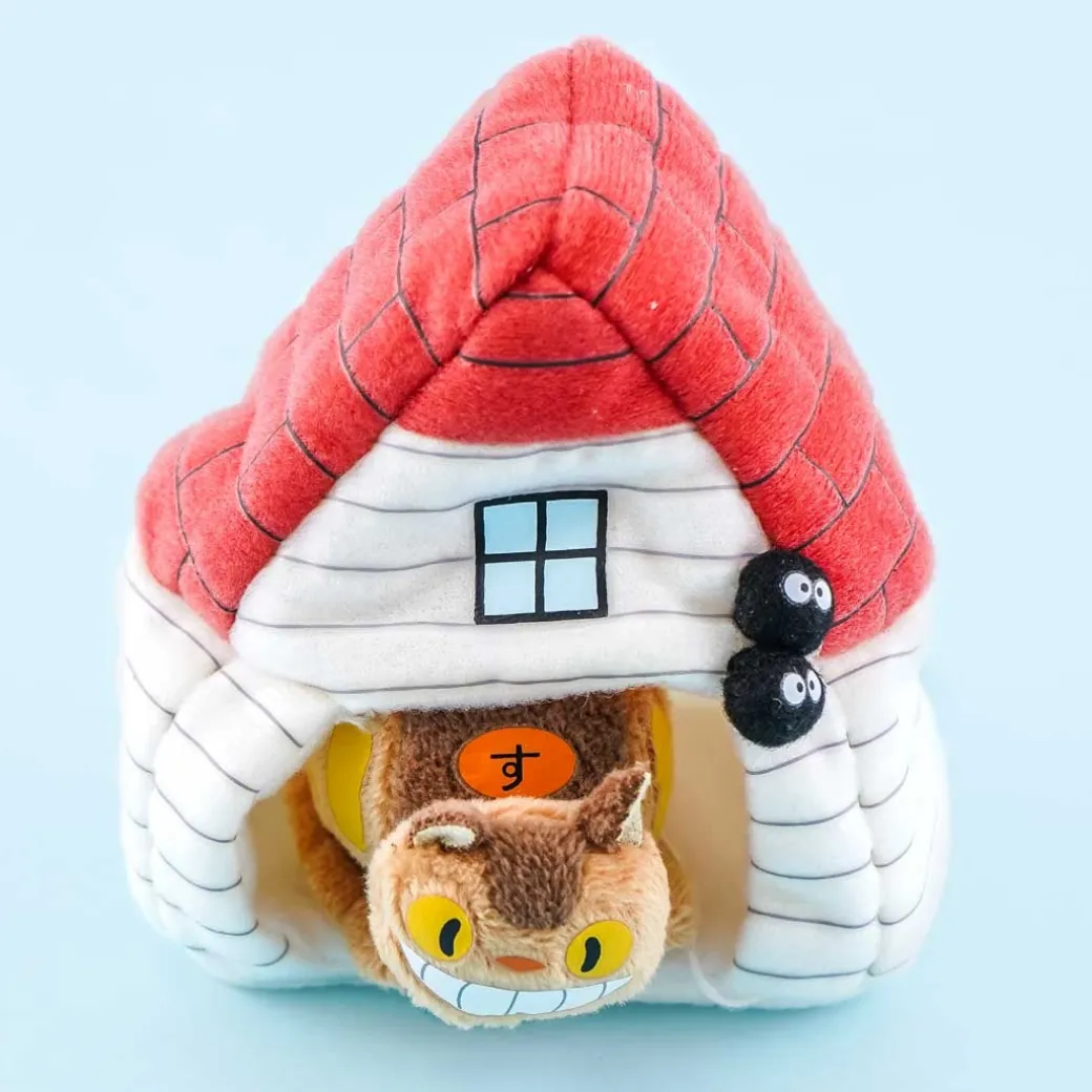 My Neighbor Totoro Plushie - Kusakabe House & Catbus / Medium