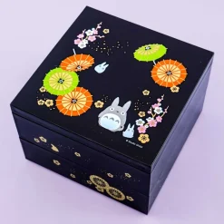 My Neighbor Totoro Sakura Wagasa Traditional Bento Box Set - 2 pcs