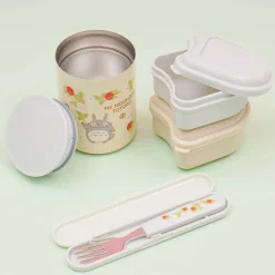 My Neighbor Totoro Stainless Thermal Lunch Box Set