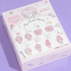 My Sweet Piano & My Melody Meringue Party Keychain Charm