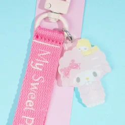 My Sweet Piano Embroidered Tag Key Holder