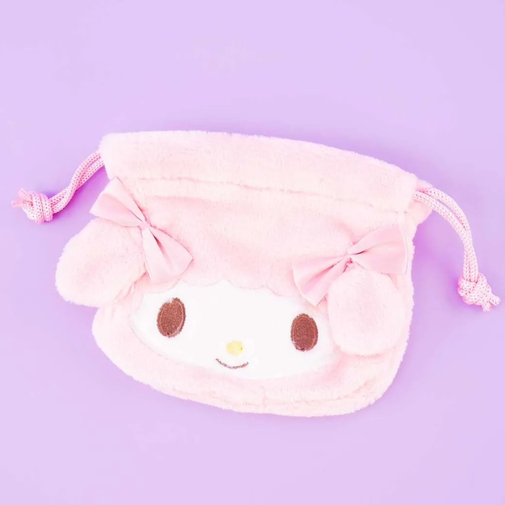 My Sweet Piano Fluffy Mini Drawstring Pouch