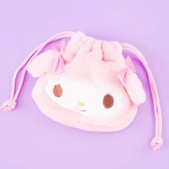 My Sweet Piano Fluffy Mini Drawstring Pouch