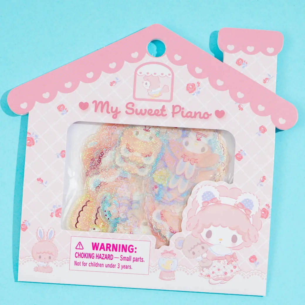 My Sweet Piano Little Treasure Glittery Stickers
