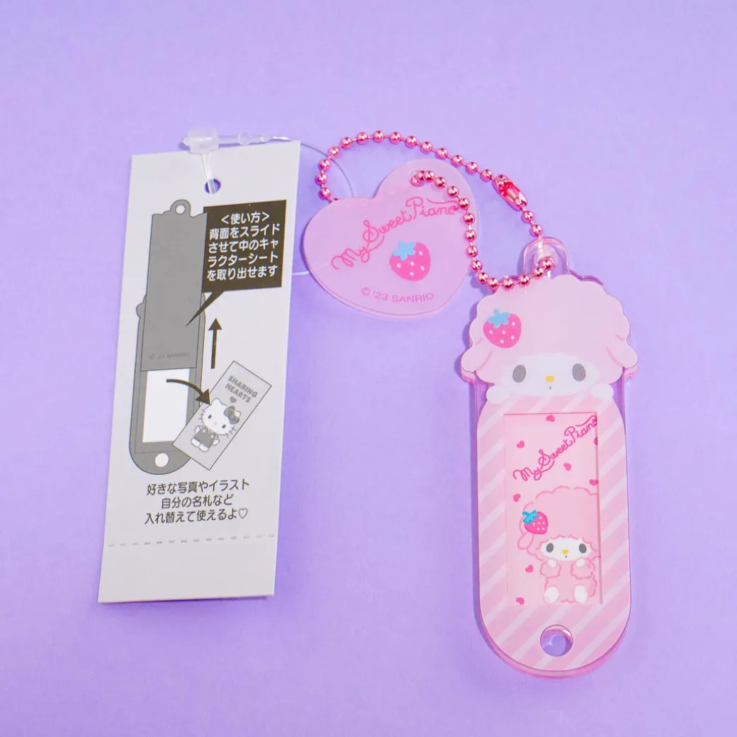 My Sweet Piano Name Tag Charm
