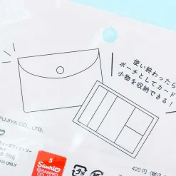 Nectar Peach Sticky Notes With Pouch