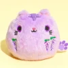 Neko Dango Flower Plushie - Wisteria / Mini