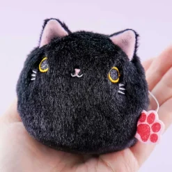 Neko Dango Furry Plushie - Kuro Neko / Mini
