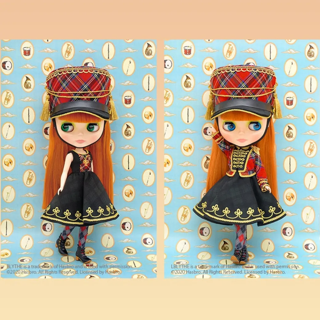 Neo Blythe Plaid Parade Doll