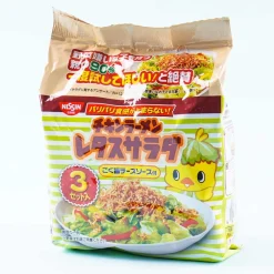 Nissin Chicken Ramen Lettuce Salad With Rich Cheese Sauce Pack