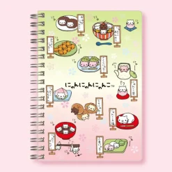 Nyan Nyan Nyanko Snack Time Spiral Notebook