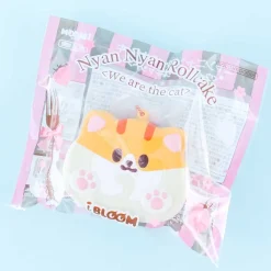 Nyan Nyan Roll Cake Squishy Charm - Mugi