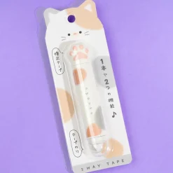 Nyanko Correction Tape & Glue Pen