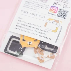 Nyanko Fiber Paper Clip Set
