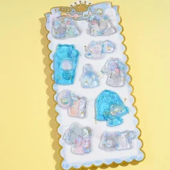 Obakenu Cats Glitter & Water-Filled Stickers