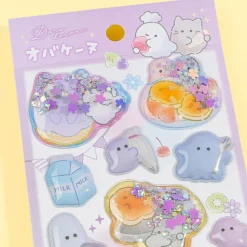 Obakenu Doro Doron Pancake Shakashaka Stickers