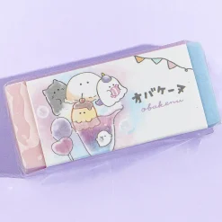 Obakenu Sundae Fun Tri-Colored Eraser