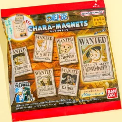 One Piece Wanted Chara-Magnet With Memo Card & Gum