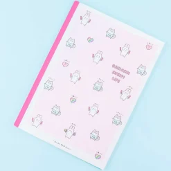 Oshioshi Sukipi Life Bunny & Puppy Notebook