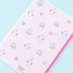 Oshioshi Sukipi Life Bunny & Puppy Notebook