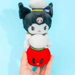Ottotto x Sanrio Characters Plushie Charm & Crackers - Kuromi
