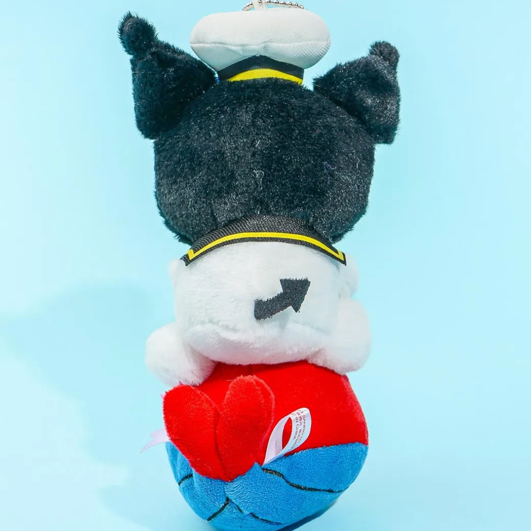 Ottotto x Sanrio Characters Plushie Charm & Crackers - Kuromi