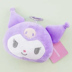 Pastel Kuromi Plushie Pass Case & Bag Charm