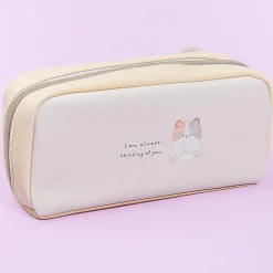 Pat My Tummy Cat Pencil Case