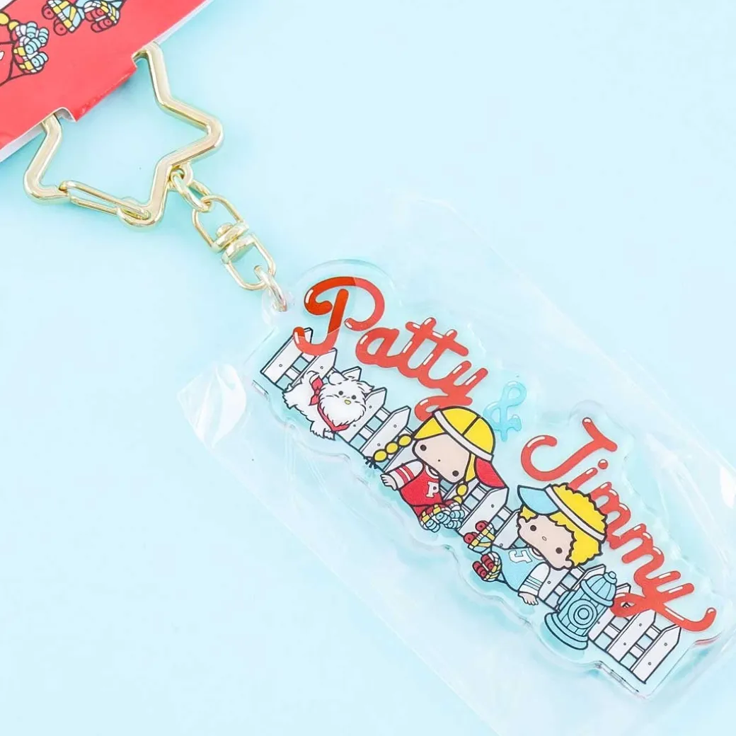 Patty & Jimmy Roller Skating Fun Charm With Star Clip