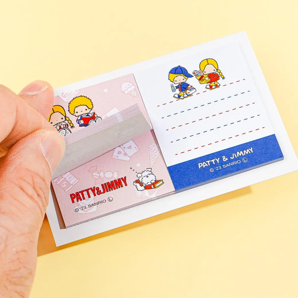 Patty & Jimmy Sticky Notes With Pouch