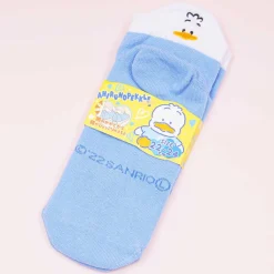 Pekkle Embroidered Heel Socks