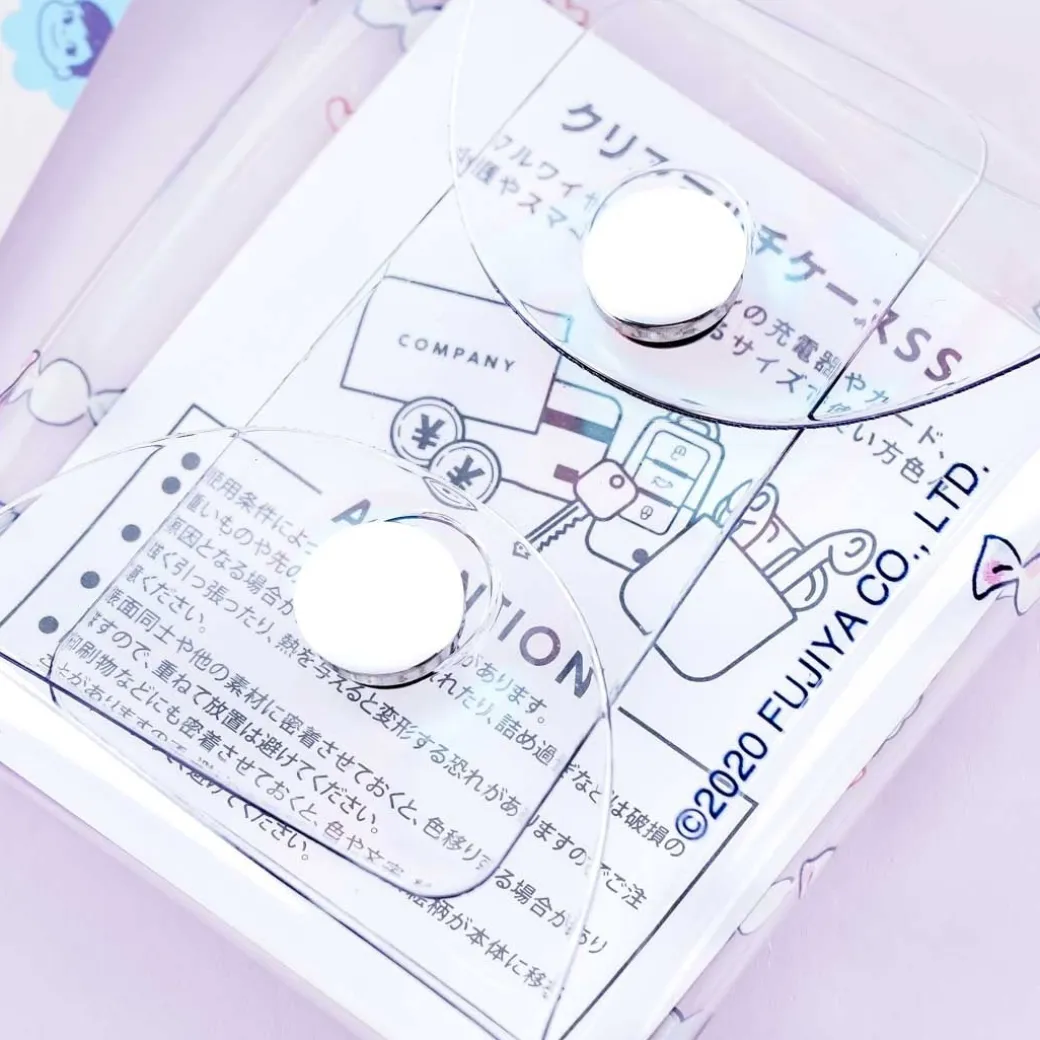 Peko-Chan & Poko-Chan Clear Multi-Case
