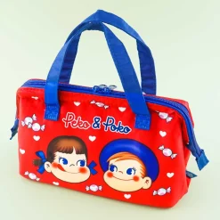 Peko-Chan & Poko-Chan Wide Mouth Lunch Bag